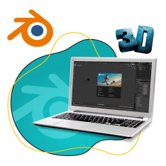 Blender - КИБЕРшкола программирования для детей, компьютерные курсы для школьников, начинающих и подростков - KIBERone г. Гурьевск
