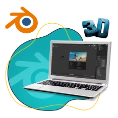3D-моделирование. Blender для детей - КИБЕРшкола программирования для детей, компьютерные курсы для школьников, начинающих и подростков - KIBERone г. Гурьевск