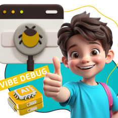 Тестирование & Vibe Debug. Охотники за багами - КИБЕРшкола программирования для детей, компьютерные курсы для школьников, начинающих и подростков - KIBERone г. Гурьевск