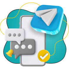 Создание Mini App для Telegram - КИБЕРшкола программирования для детей, компьютерные курсы для школьников, начинающих и подростков - KIBERone г. Гурьевск