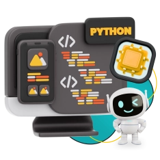Мой первый сайт с мозгами: Python + AI - КИБЕРшкола программирования для детей, компьютерные курсы для школьников, начинающих и подростков - KIBERone г. Гурьевск