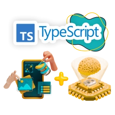 TypeScript + AI: создаём умные веб-приложения - КИБЕРшкола программирования для детей, компьютерные курсы для школьников, начинающих и подростков - KIBERone г. Гурьевск