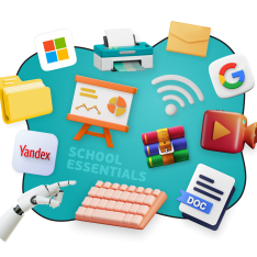 Цифровая база для школьника - КИБЕРшкола программирования для детей, компьютерные курсы для школьников, начинающих и подростков - KIBERone г. Гурьевск