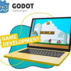 Godot.  Основа создания легендарных игр - КИБЕРшкола программирования для детей, компьютерные курсы для школьников, начинающих и подростков - KIBERone г. Гурьевск