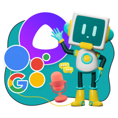 Голосовой помощник Алиса - КИБЕРшкола программирования для детей, компьютерные курсы для школьников, начинающих и подростков - KIBERone г. Гурьевск