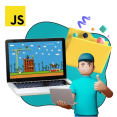 JavaScript + AI. Проектное обучение + геймификация + AI-помощники - КИБЕРшкола программирования для детей, компьютерные курсы для школьников, начинающих и подростков - KIBERone г. Гурьевск