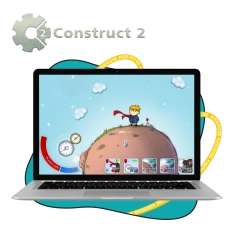 Игры без кода: проектируем как профи на Construct 2 - КИБЕРшкола программирования для детей, компьютерные курсы для школьников, начинающих и подростков - KIBERone г. Гурьевск