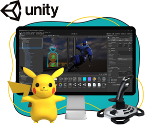 Мир трехмерных игр на Unity 3D - Школа программирования для детей, компьютерные курсы для школьников, начинающих и подростков - KIBERone г. Гурьевск