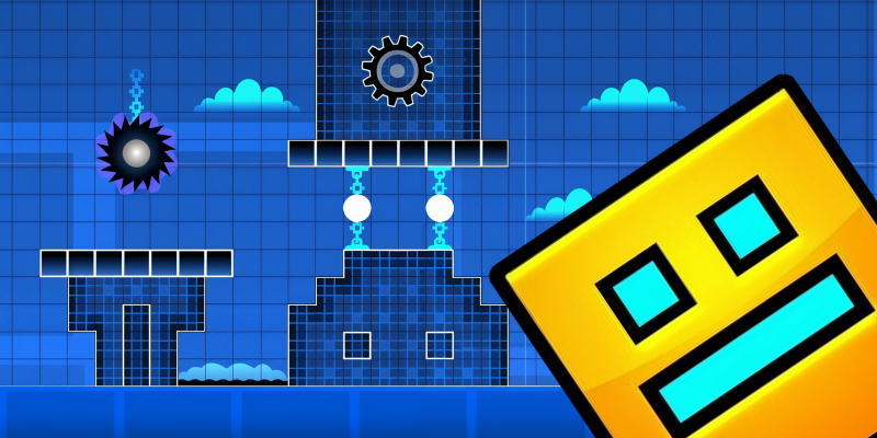 Свой Geometry Dash: создаём игру из детства родителей - КИБЕРшкола программирования для детей, компьютерные курсы для школьников, начинающих и подростков - KIBERone г. Гурьевск